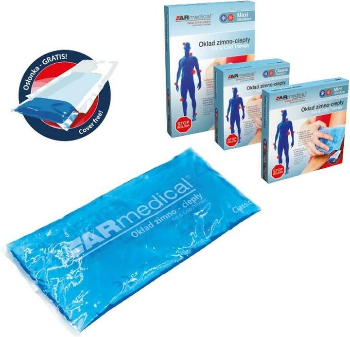 Produktbild ARmedical Okład żelowy zimno-ciepło 10x25cm (1 x, 1250 ml, 400 g)