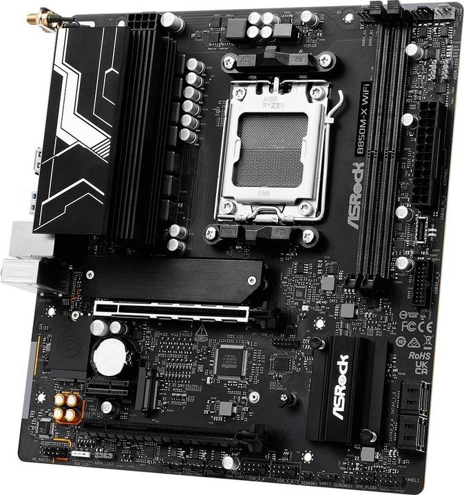 Image du produit AsRock B850M-X WiFi (AM5, AMD B850, mATX)