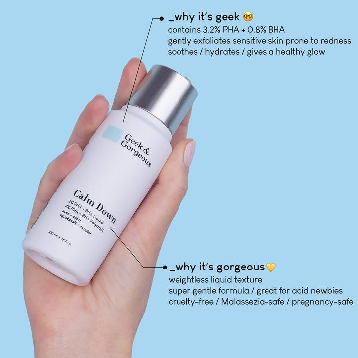 Actual product image Geek & Gorgeous Calm down (Exfoliation, 100 ml)