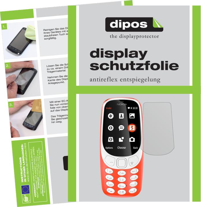 Immagine prodotto Dipos Pellicola Protettiva Antiriflesso (6 Pezzo/i, 3310 2G)