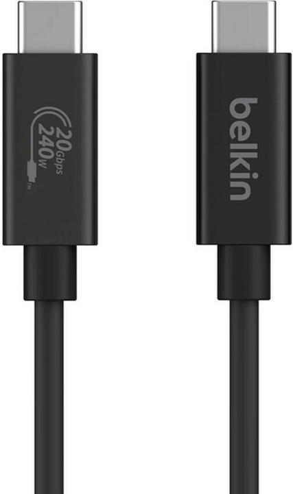 Actual product image Belkin USB C — USB C (2 m, USB 3.2 Gen 2x2, 240 W)