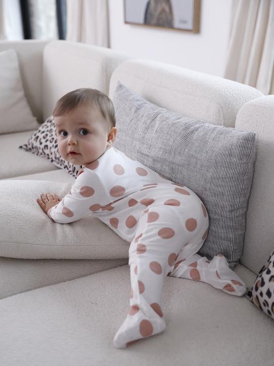 Image du produit Vertbaudet 3er-Pack Baby Strampler mit Reissverschluss BASICS (56)