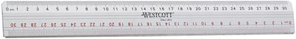Produktbild Westcott Aluminium-Schneidelineale (30 cm)