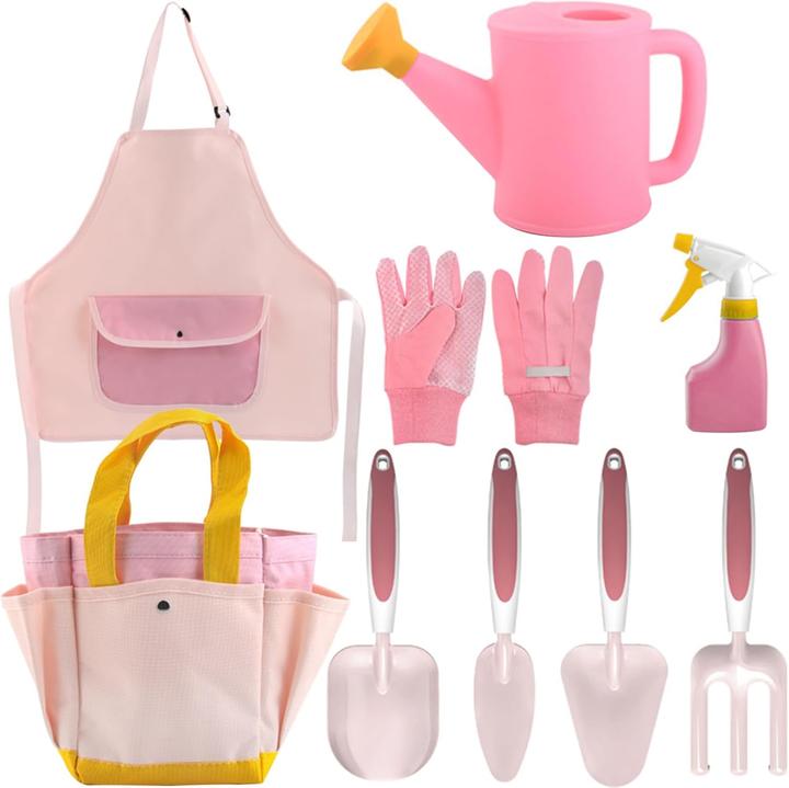Image du produit Wedhapy 9-teilige Kinder-Gartenwerkzeug Set