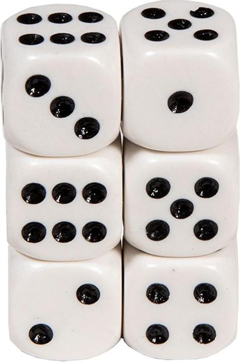 Immagine prodotto NoName Set 6 dadi 1,6x1,6cm