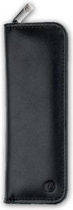 Actual product image Herlitz Nappa leather case for two writing instruments