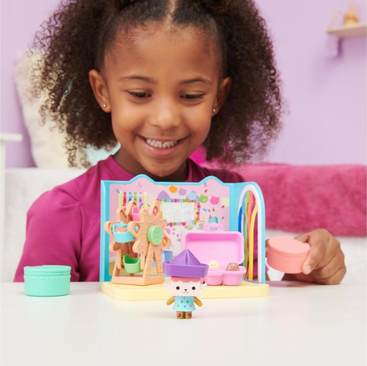 Actual product image Spin Master Gabby's Dollhouse Baby Box Craft-A-Riffic Room