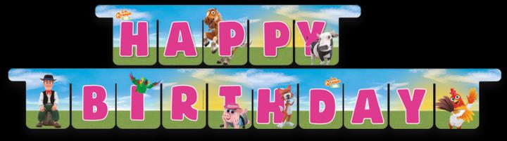Produktbild Been Smile Zenons Bauernhof Happy Birthday Girlande