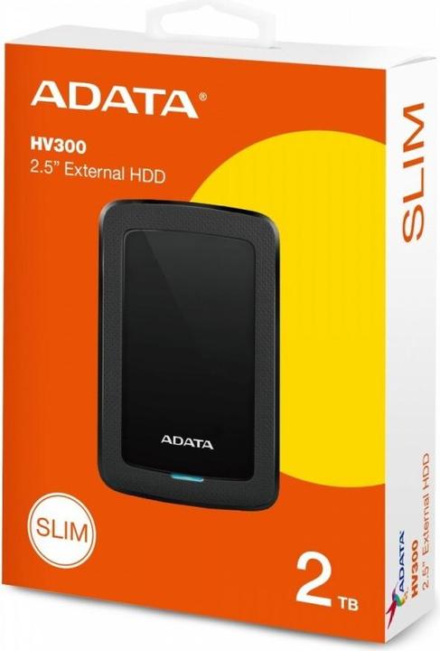 Actual product image Adata HV300 hard disk (2 TB)