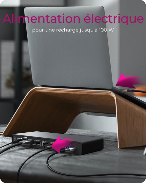 Produktbild Icy Box IB-DK2245AC (USB-C, 13 Ports)