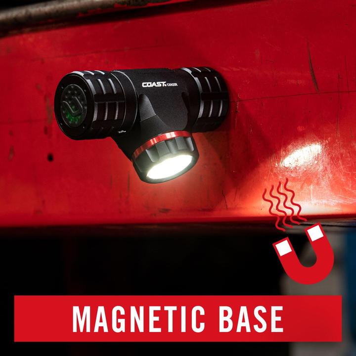 Immagine prodotto Coast XPH25R Lampada frontale ricaricabile (410 lumen) con indicatore di batteria - in blister - (410 lm)