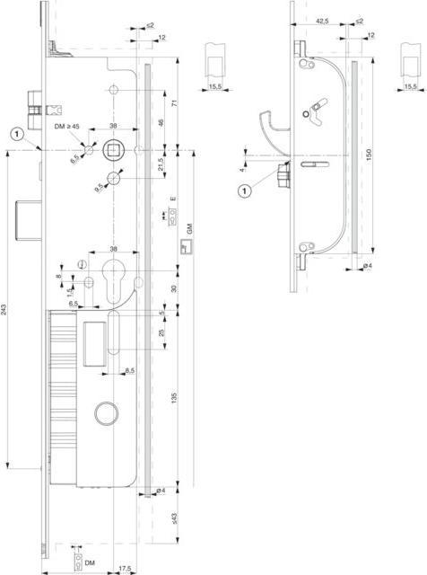 Produktbild Maco M-TS 2MF-HO