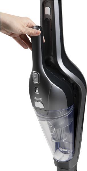 Produktbild Primo PR506SV 2-in-1 Snoerloze Stofzuiger Steelstofzuiger & Kruimeldief 18V Zilver