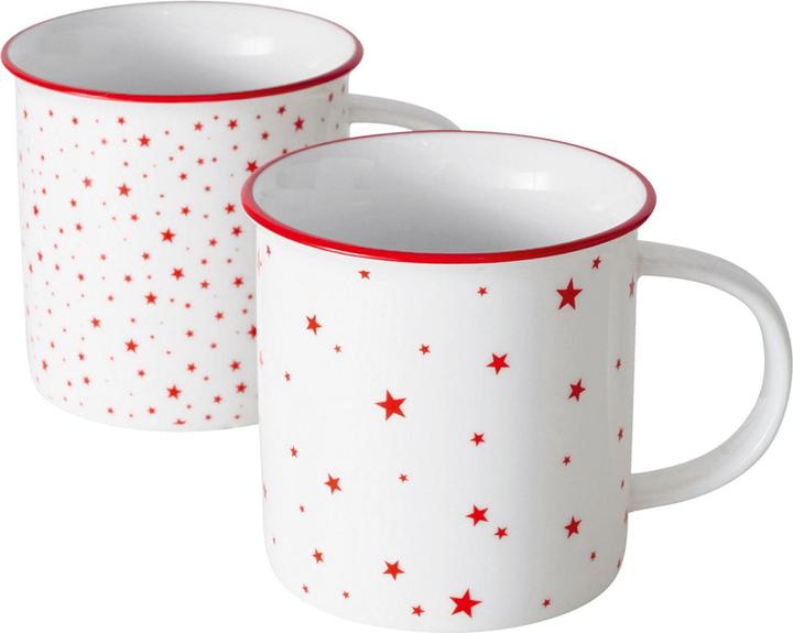 Boltze Home Becher Sterny 400ml sort. (400 ml, 6 x)