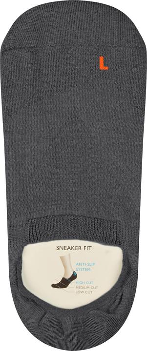 Produktbild Falke Cool Kick (3er Pack) Füsslinge, Farbe 3970 dark grey mel., Grösse 35-36 (Einzelpack, 35 - 36)