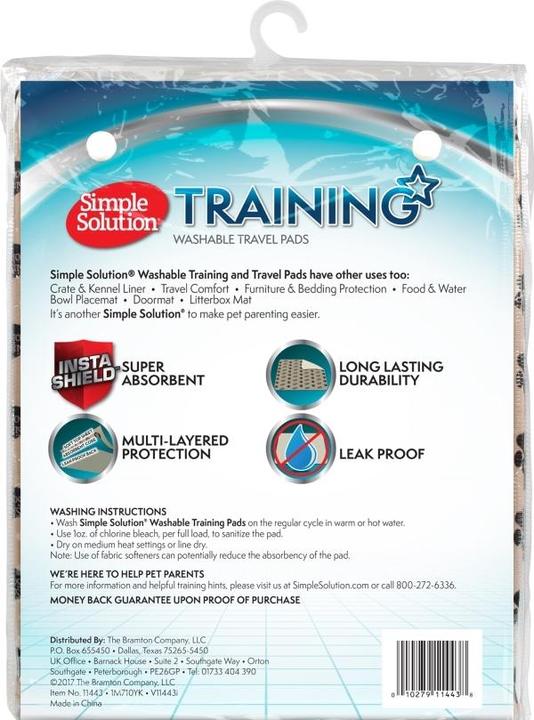 Actual product image Simple Solution Washable Puppy Training Pads (Dog)