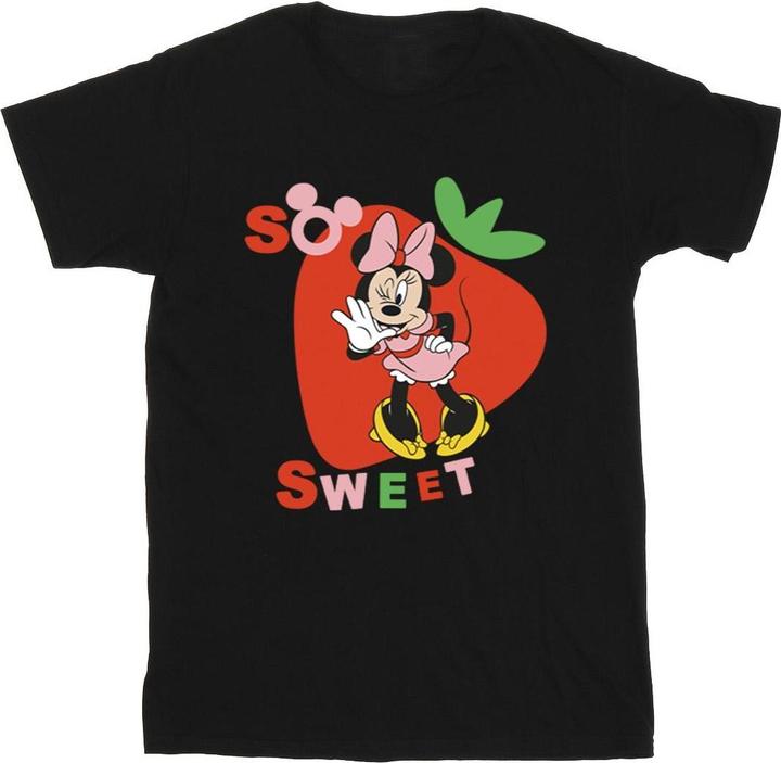 Disney Minnie Mouse So Sweet Strawberry TShirt (S)