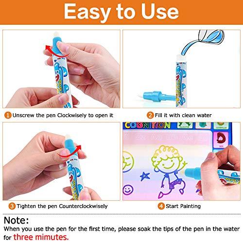 Immagine prodotto Activity Board Tappetino per dipingere Aqua Magic Doodle (100 x 78 cm)
