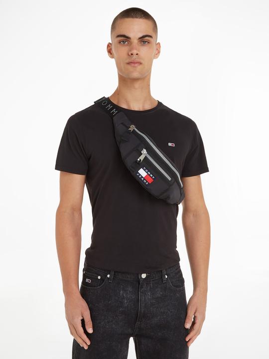 Actual product image Tommy Hilfiger Tjm Heritage Bum Bag (100% nylon, 100% RECYCLED NYLON / POLYAMIDE)