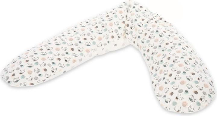 Actual product image Theraline Nursing pillow "The Original" with micro pearl filling incl. cover 190 cm (190 cm)