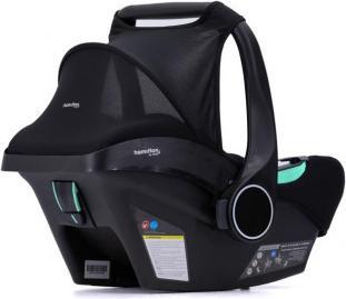 Produktbild Hamilton by yoop Autositz Zeno Plus Schwarz (Babyschale, ECE R129/i-Size Norm)