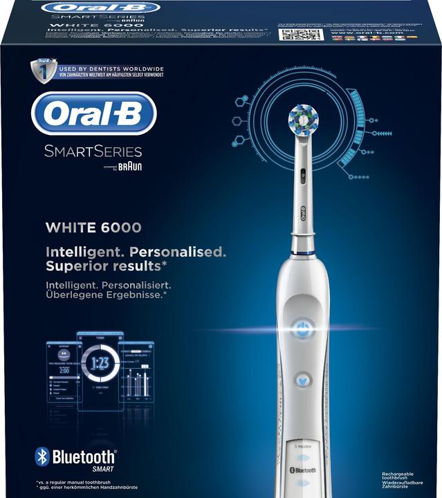 Actual product image Oral-B Pro 6000 SmartSeries (Oscillating toothbrush)