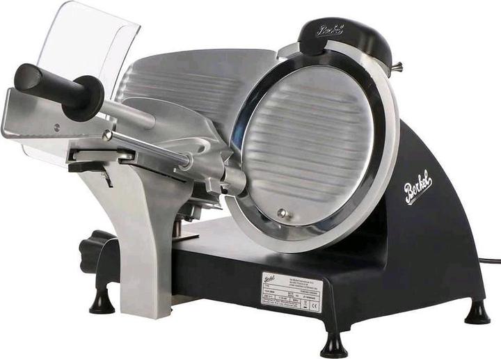 Berkel Red Line 250 matzwarte snijmachine met 250 mm stalen blad