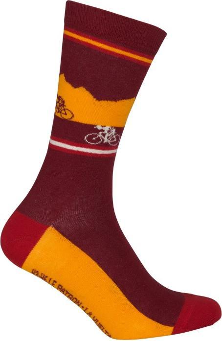 Patrón Spirits Company Le Patron Grand Tours Vuelta Socks bordeaux