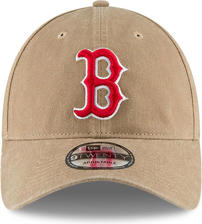Actual product image New Era 9Twenty Strapback Cap - Boston Red Sox Khaki (One size)