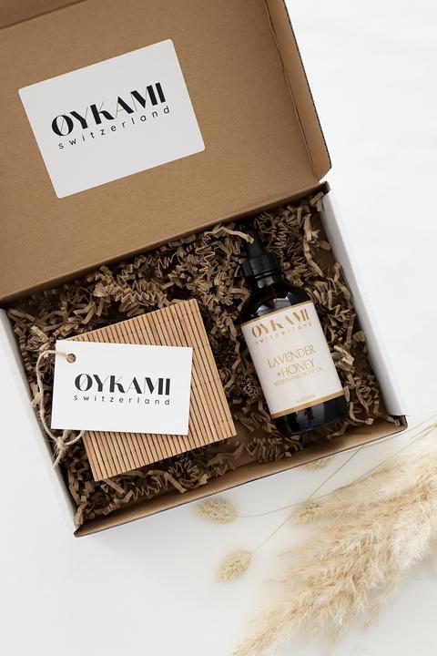 Oykami Geschenkset Bodyöl Lavender and Honey (Körperpflegeset)