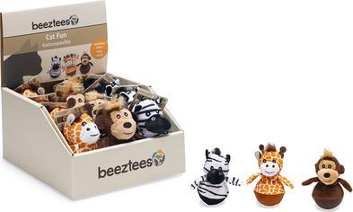 Actual product image Beeztees Dschungel Wobbler (Plush toy cat)