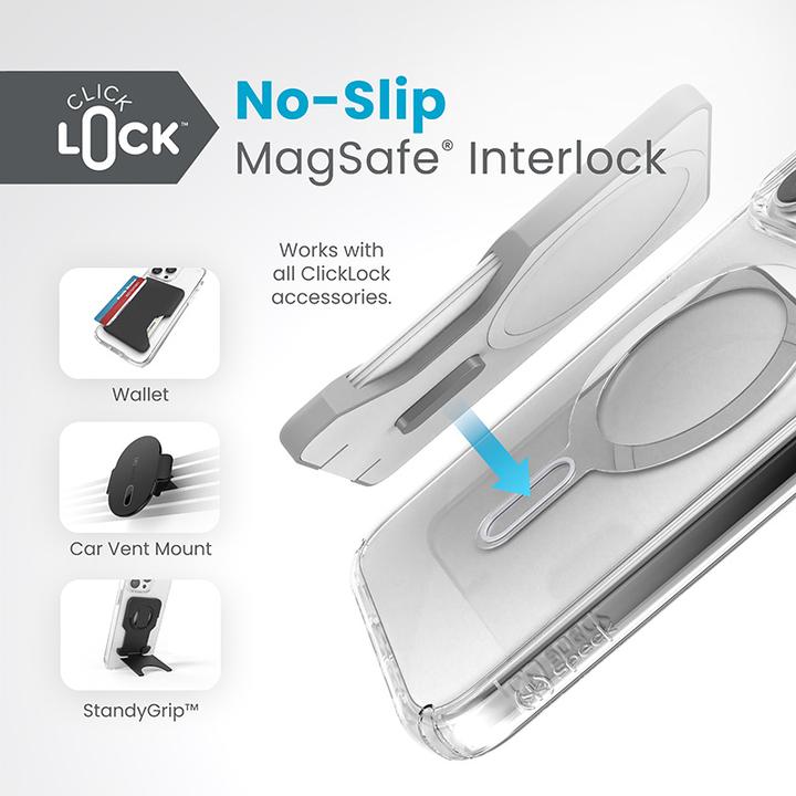 Produktbild speck Presidio Perfect-Clear - back cover for mobile phone (Apple iPhone 15 Pro Max)