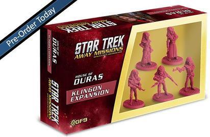 Produktbild Gale Force Nine TNG Klingon Away Team: Duras Sisters +3 (Englisch)