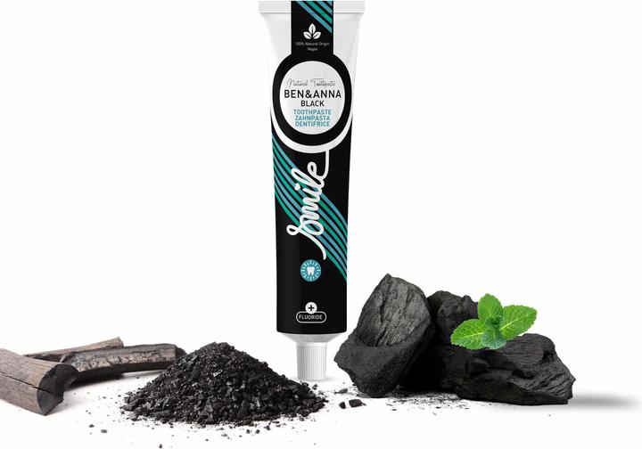 Image du produit Ben & Anna BEN&ANNA Natural Black Toothpaste naturalna pasta do zębów z aktywnym węglem 75ml (75 ml)