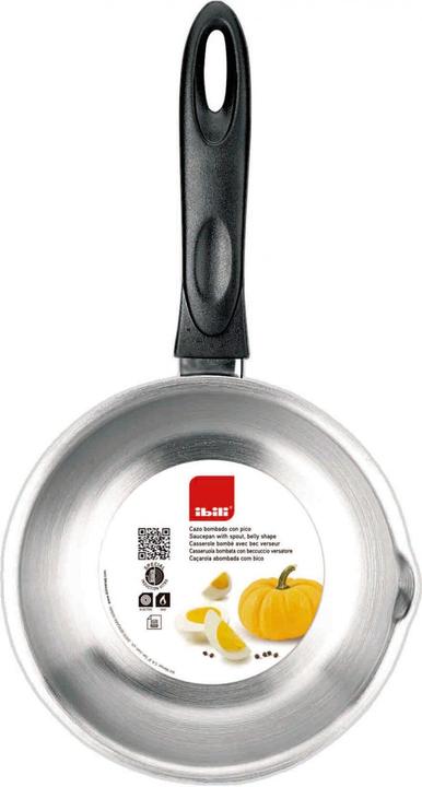 Produktbild Ibili Kasserolle Edelstahl Clasica 10 cm, 0.4 Liter Zum Giessen von Sossen oder Milch (Stielkasserolle, Edelstahl)