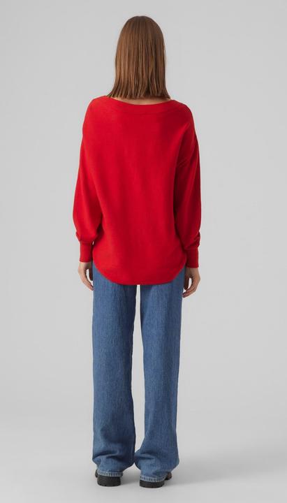 Produktbild Vero Moda VMNANCY LS BOATNECK PULLOVER GA EXC Strickpullover (M)