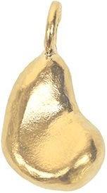 Immagine prodotto Changemaker Ciondolo Tuff Fluid argento riciclato placcato oro (Argento e oro riciclati provenienti da Svizzera, Germania e Austria)