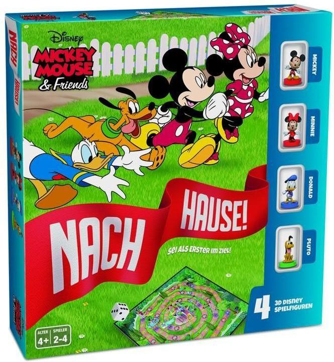 Image du produit ASS Altenburg 22501061 - Disney figure game, Mickey & Friends - Home, for 2 to 4 players, 4 years and older (Allemand, Italien, Français)