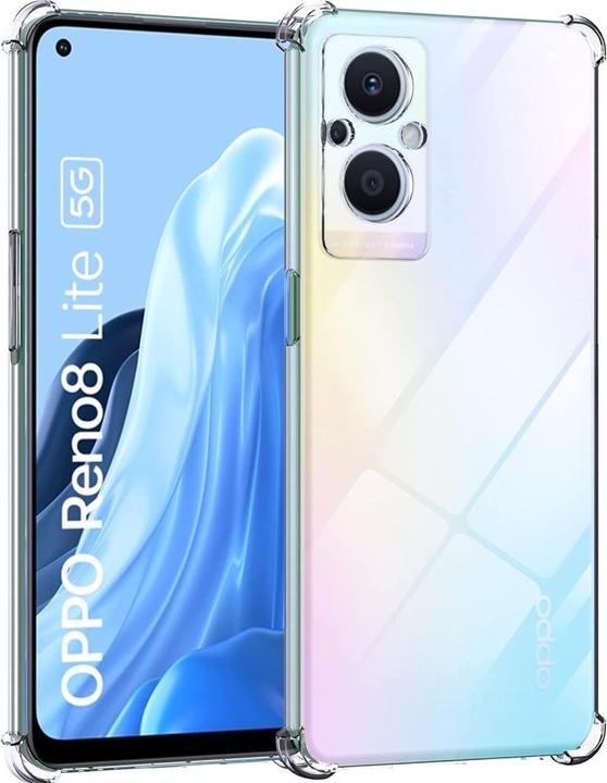 Image du produit Screenguard Oppo Reno8 Lite 5G Housse Crystal Soft Airbag Bumper (Oppo Reno 8 Lite 5G)