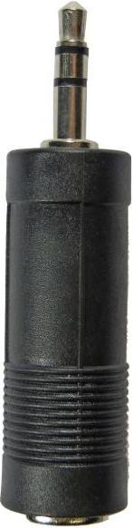 Produktbild keepdrum ADA074 Adapter 6,35mm Klinkenbuchse zu 3,5mm Miniklinke-Stecker 2 Stück