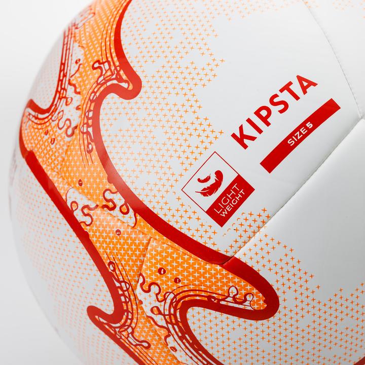Immagine prodotto Kipsta Beachsoccer Hybridball Light taglia 5 - bianco/arancio (5)