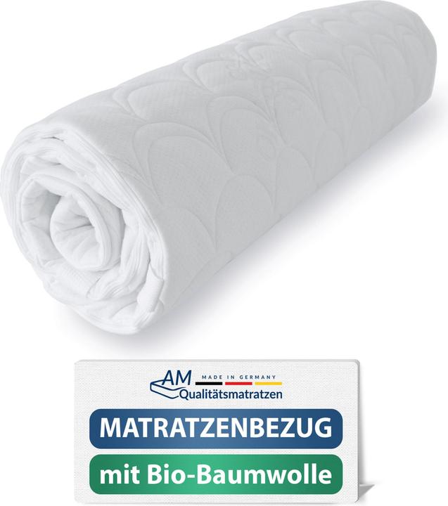 Produktbild AM Qualitätsmatratzen Matratzenbezug Organic Cotton (200 x 100 cm)