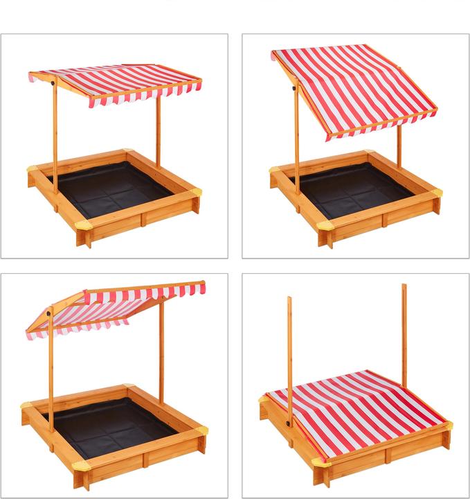 Produktbild Relaxdays Sandkasten