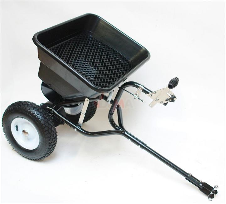 Dema Streuwagen 45l / 36 kg mit Anhängerkupplung