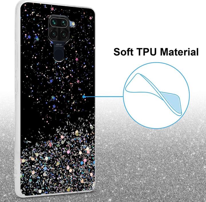 Produktbild Cadorabo TPU Hülle für Xiaomi RedMi NOTE 9 mit Glitzer (Xiaomi Redmi Note 9)