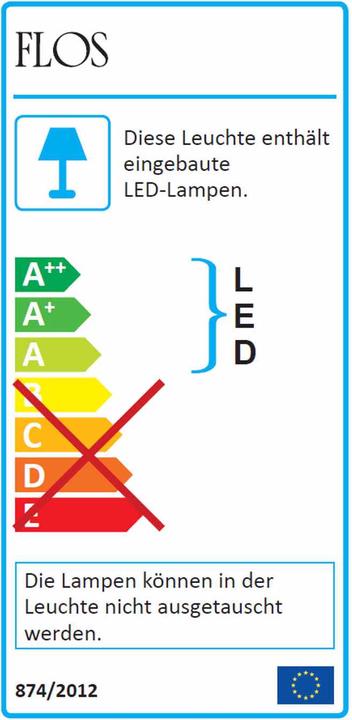 Actual product image Flos Bon Jour Unplugged Led Rechargeable Table Lamp (136 lm)