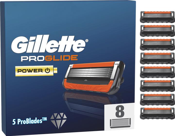 Actual product image Gillette PROGLIDE Power, 8 blades (8 x)