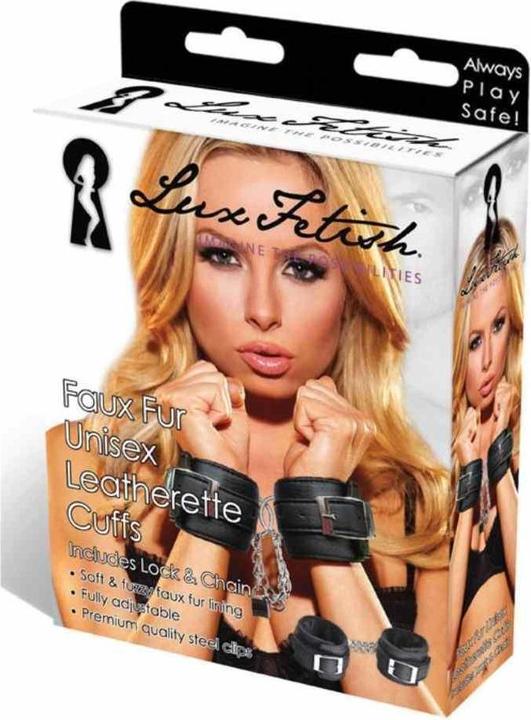 Actual product image Lux Fetish Handcuffs