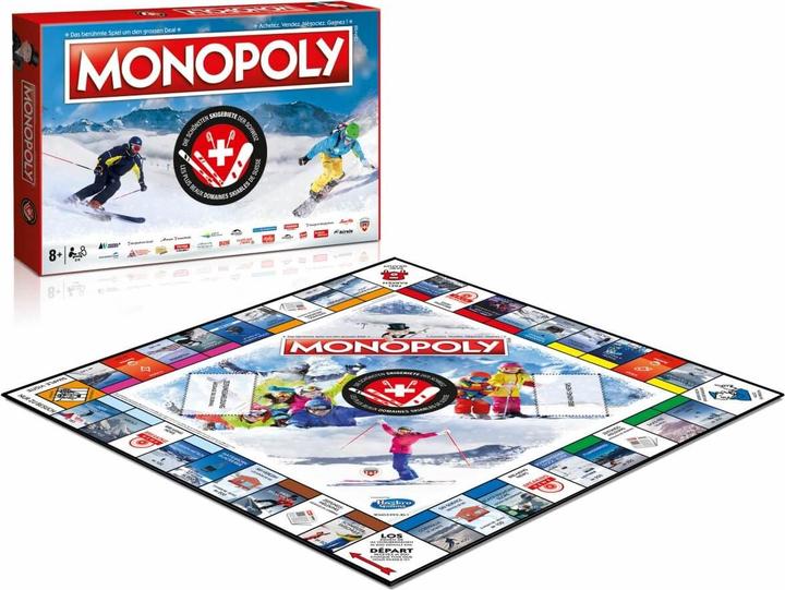 Image du produit Hasbro Monopoly Les plus belles stations de ski de Suisse (Allemand, Français)
