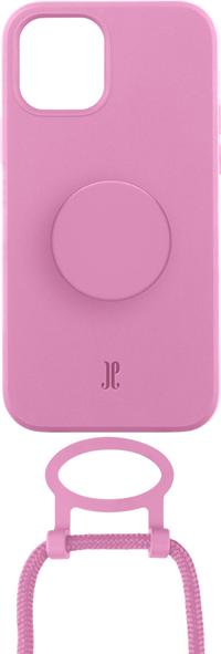 Image du produit Just Elegance JE PopGrip Étui pour iPhone 12/ 12 Pro 6,1? (Pastel Pink AW/SS (Apple iPhone 12, Apple iPhone 12 Pro)